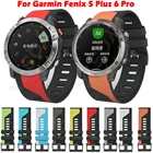 Ремешок для быстрого крепления, силиконовый браслет для Garmin Fenix 5 Plus 6 Pro Forerunner 935 945 подход S60 S62, 22 мм
