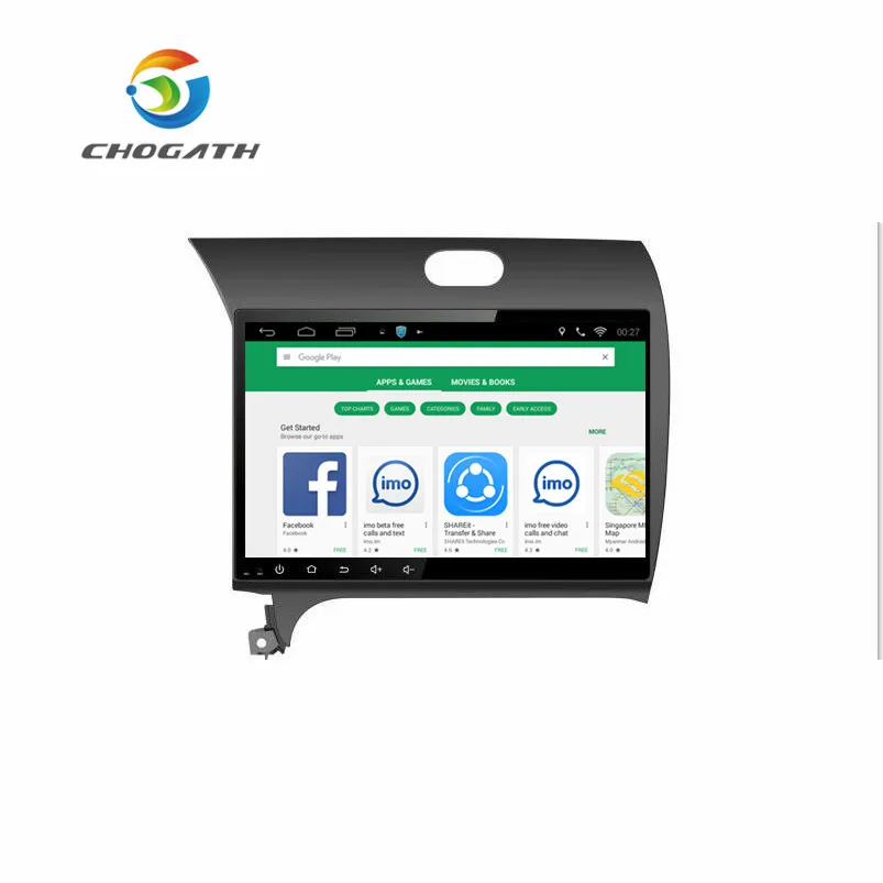 Автомобильный мультимедийный плеер ChoGath на Android 9 0 с четырехъядерным процессором