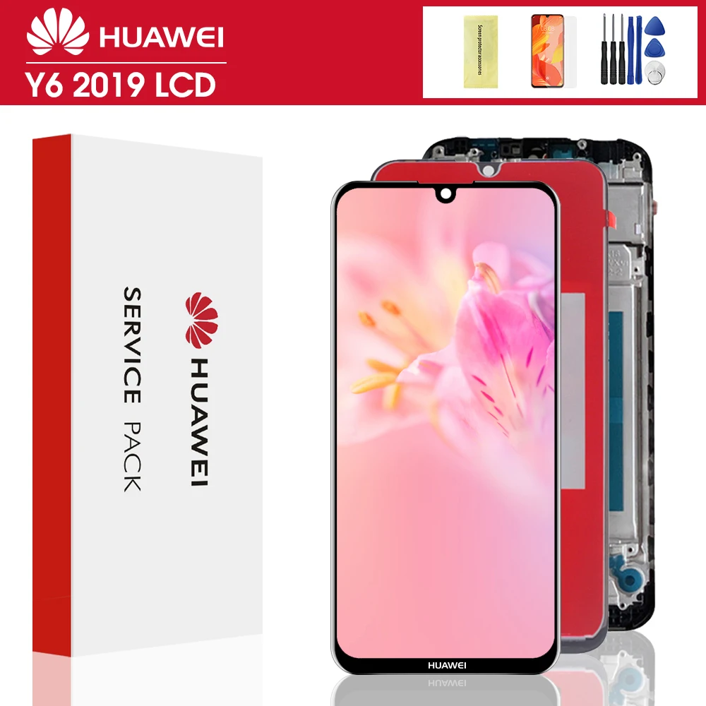 6 09 &quotОригинальный ЖК-экран для Huawei Y6 2019/ Pro Prime 2019 с сенсорным дигитайзером и