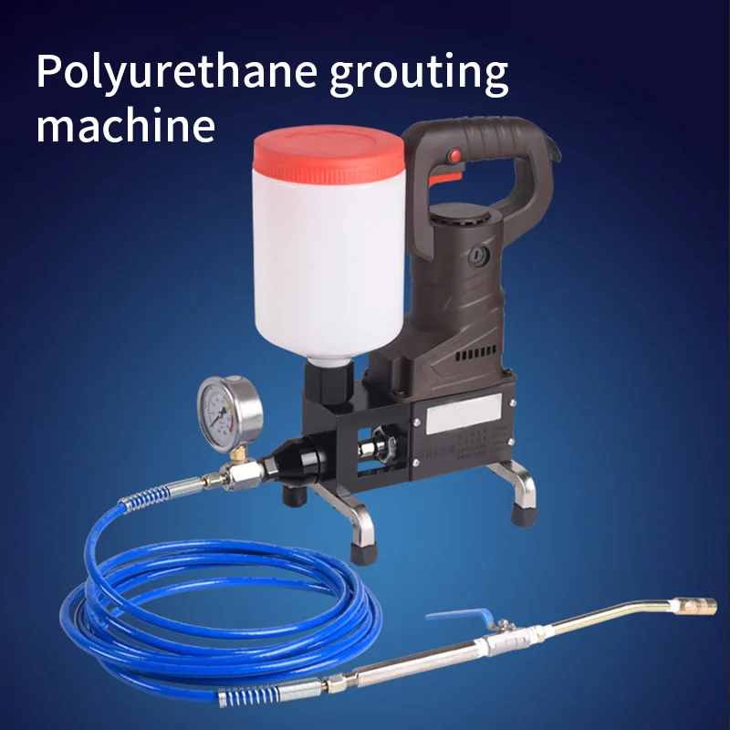 

EC-9999 High Pressure Epoxy Grouting Machine 220V/1100W Epoxy/Polyurethane Foam Injection Pump Crack Repair and Plugging Machine