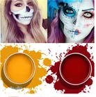 1 шт. масляная живопись для лица, тела, искусство, использование на Хэллоуин, вечеринка на водной основе, макияж, вечеринка, игра в футбол, искусство