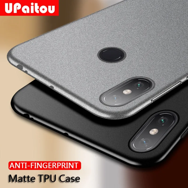 Обновленный матовый чехол UPaitou из ТПУ Для Xiaomi Mi Max 3 2 Mix 2S мягкий силиконовый с