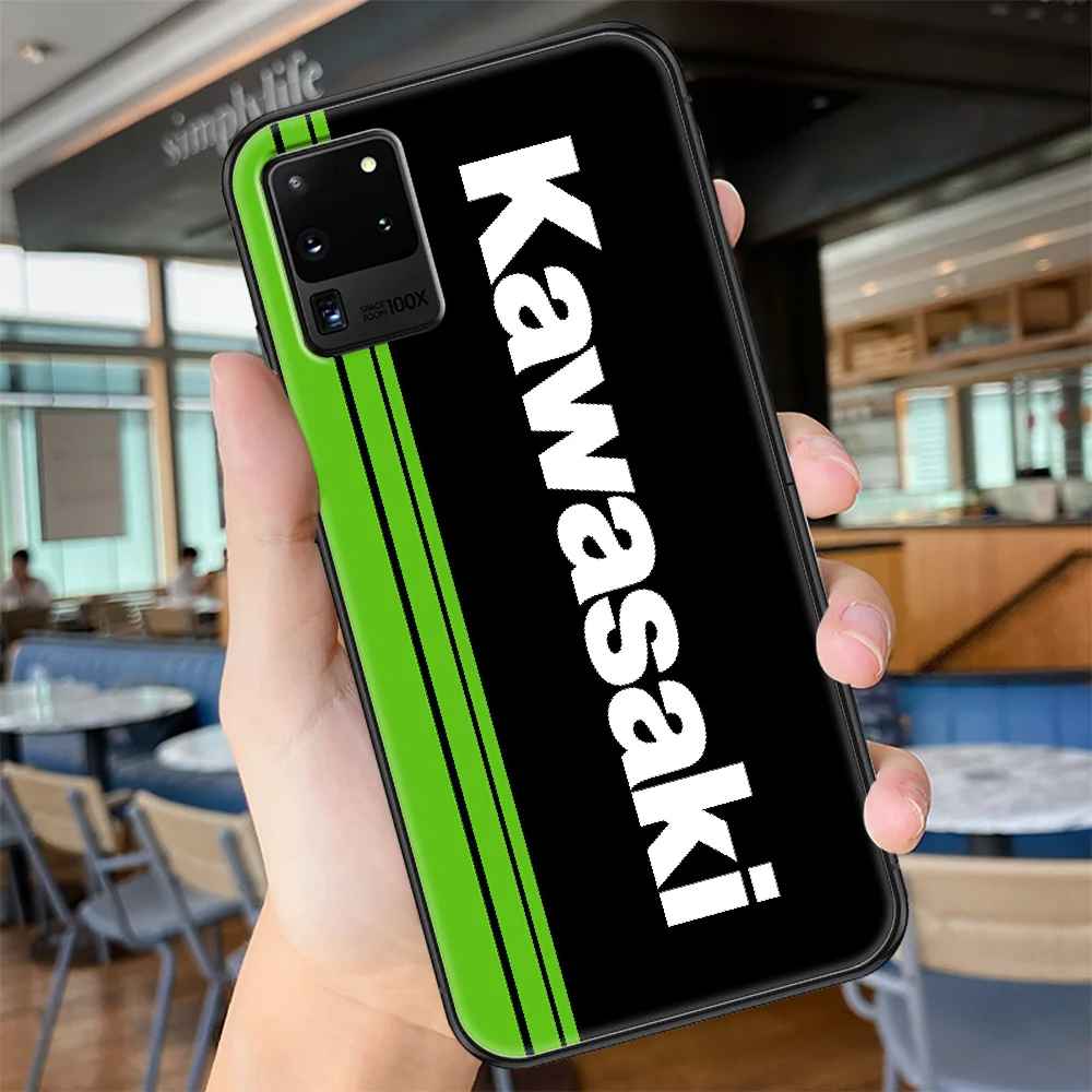 

Japanese Moto Kawasakis Phone case For Samsung Galaxy Note 4 8 9 10 20 S8 S9 S10 S10E S20 Plus UITRA Ultra black pretty funda
