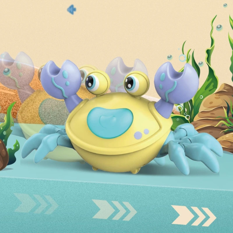 

Magnetic Assembly Marine Creature Toys DIY Sea Turtle Lobster Crab with Light Baby Children Water Toy Electric Bubble Space DXAD