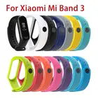 Сменный силиконовый ремешок для Xiaomi Mi Band 3 11 видов цветов, спортивный ремешок, ремешок для часов, аксессуары, умные аксессуары