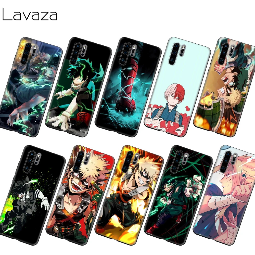 Чехол Lavaza Anime My Boku No Hero для Honor Mate 30 Nova 4E 5T V20 9X P20 Y9 5i P Smart Z Prime Plus Lite Pro | Мобильные