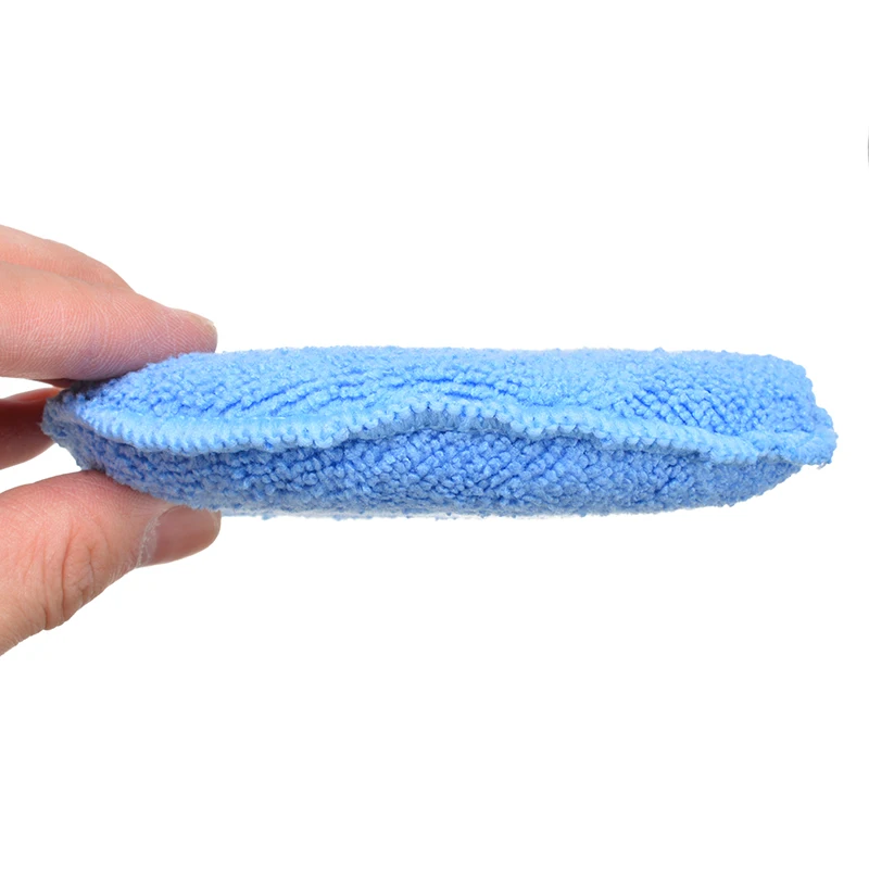 

10pcs Soft Microfiber Car Wax Applicator Pad Polishing Sponge For Apply And Remove Wax Auto Care Polish Foam Sponge Tool