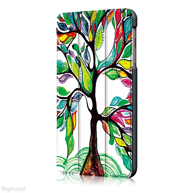 Новинка 2017 цветной чехол из искусственной кожи с 3D принтом для Samsung Galaxy Tab A 8 0 T380 T385