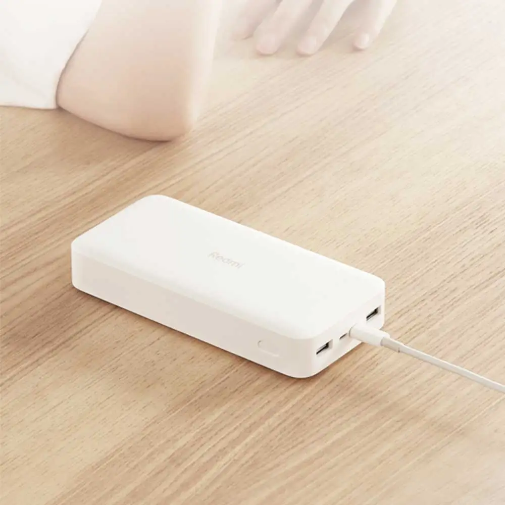 20000mAh Xiaomi Redmi повербанк 20000 мАч двойное Портативная зарядка usb-устройство пауэр банк внешний аккумулятор для телефона Быстрая зарядка для samsung iPhone X huawei Повербанк - Цвет: 20000mAh