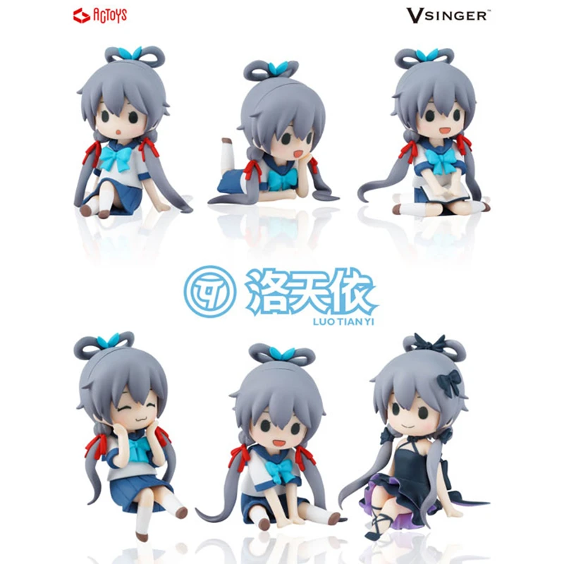 

Blind Box 6 Style Anime Figure Model Toys Adorable Sailor Suit Series Kawaii Surprise Random PVC Garage Kit Cute Doll 6Pcs/Set