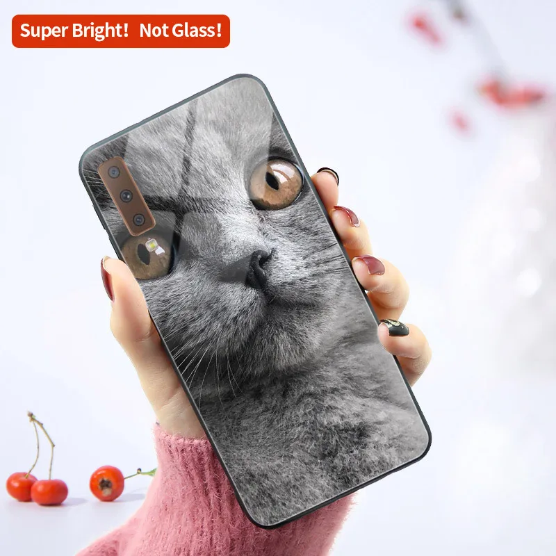 ПК для samsung A50 A70 A30 A40 A10 A20 A6 A7 A8 A9 2018 зеркальный чехол A5 2016 плюс роскошный накладка