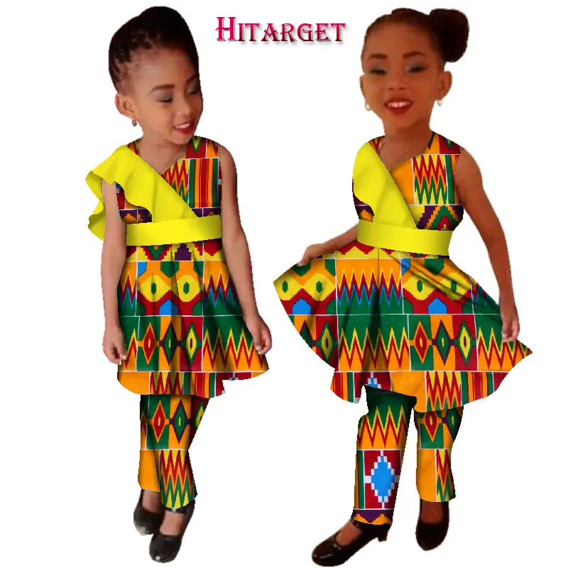 Новые африканские платья и брюки для девочек|african bazin|african clothingdashiki african |