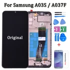 Оригинальный ЖК-дисплей 6,5 дюйма для Samsung Galaxy A03s A037F A037M, ЖК-дисплей с сенсорным экраном и дигитайзером для Samsung A03S, дисплей с рамкой