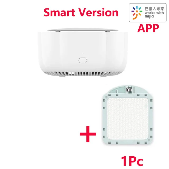 Новые Xiaomi Mijia для отпугивания комаров убийца Смарт корпусы для телефонов стандарты таймер с дистанционное управление Светодиодный светильник использовать 90 дней работы в mihome AP - Цвет: 1 Smart Version