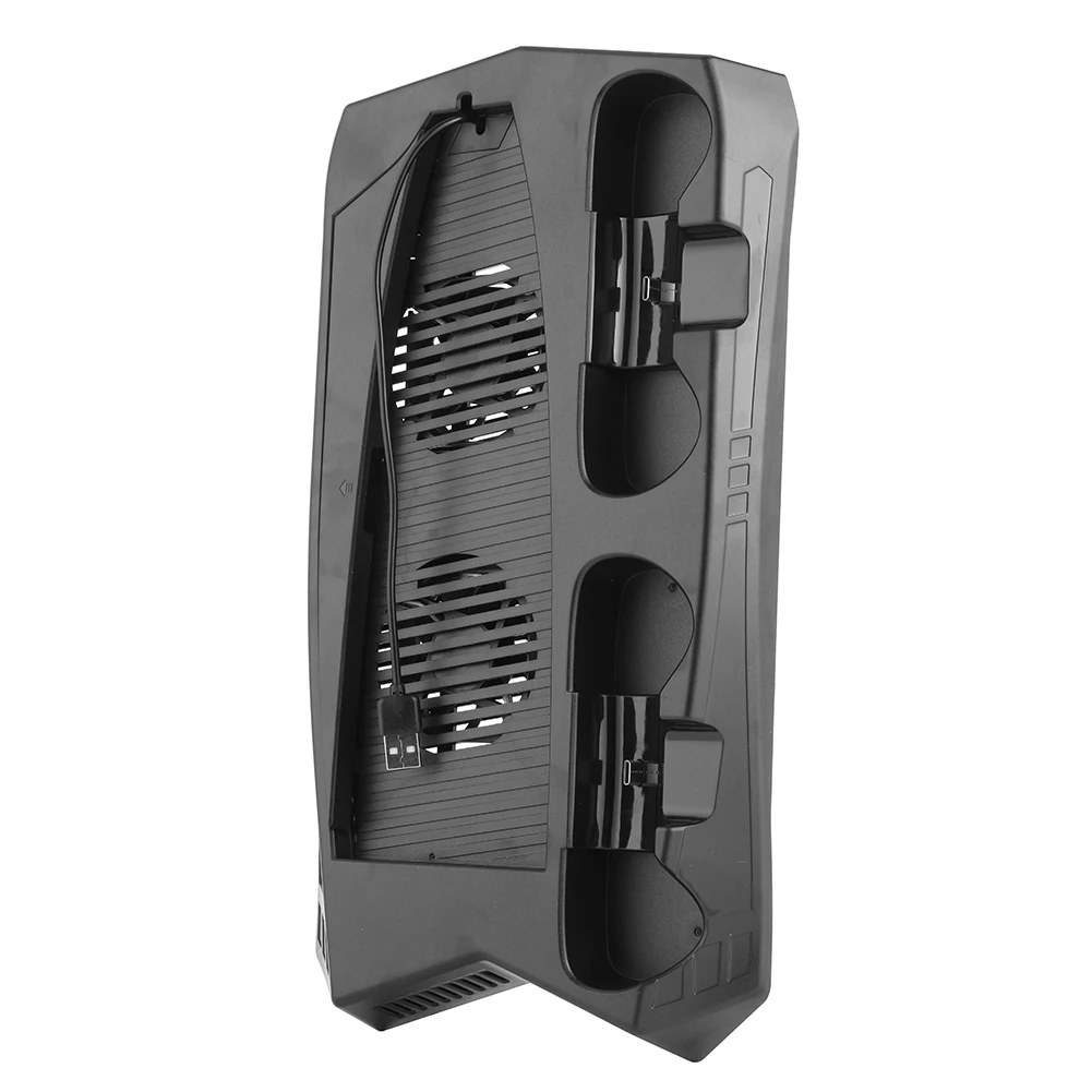 Вертикальная подставка с охлаждающим вентилятором для PS5 зарядное устройство