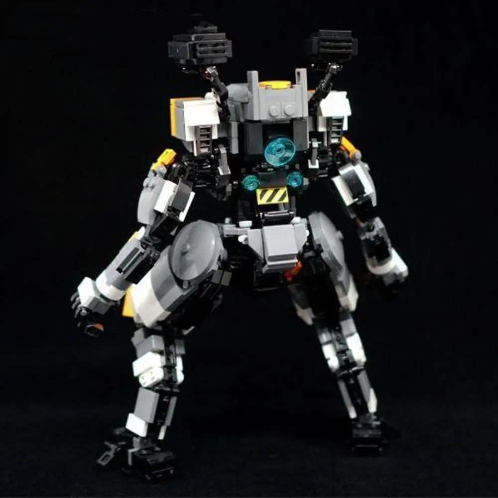 

740Pcs STEM MOC USC Level Emperor BT-7274 Mecha Bricks Small Particle Building Blocks Educational Toy Set