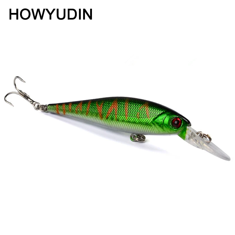 

1pcs Minnow Fishing Lure Floating Isca Artificial Wobbler Fishing Lures Leurre Peche Hard Lure Plastic Baits Pesca 10cm 9g