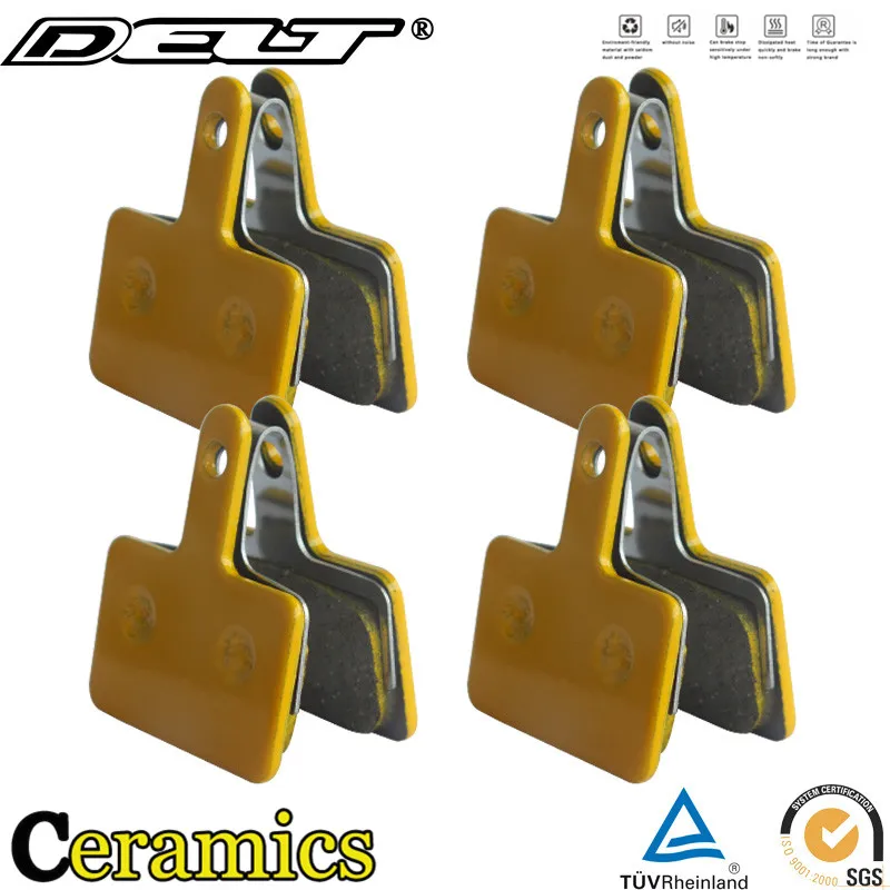 4 пары керамических дисковых тормозных колодок для велосипеда SHIMANO Orion/auрига Pro M375