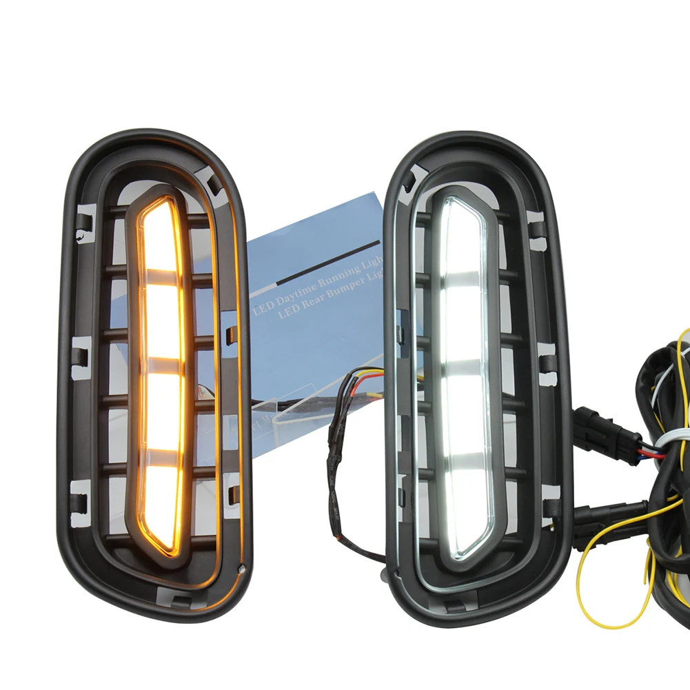 

Дневные ходовые огни для автомобиля, светодиодсветодиодный лампы 2 цветов для Kia Stinger 18-20, Аксессуары для автомобилей TD326