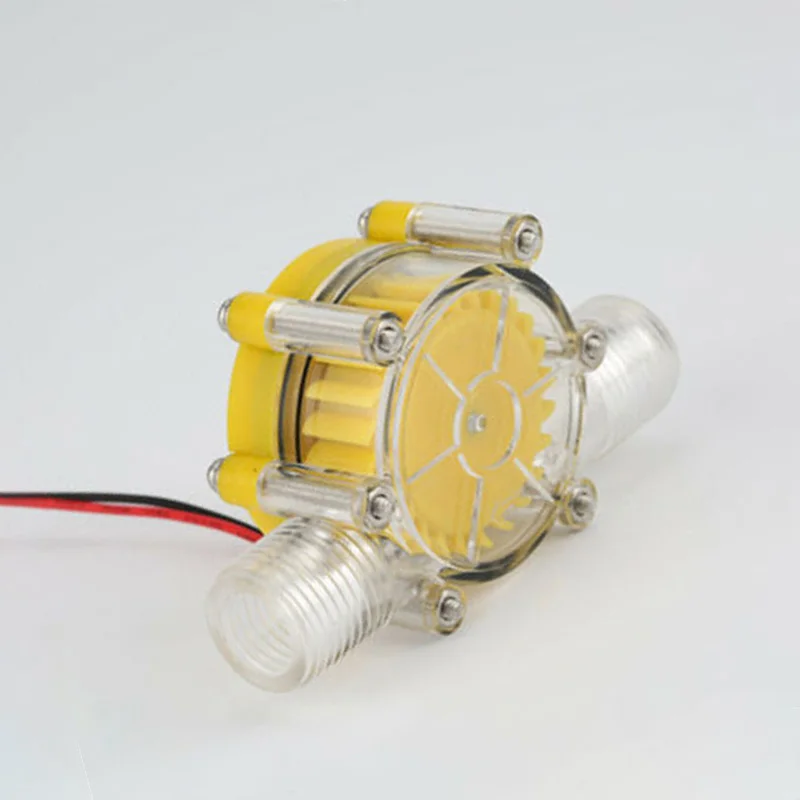 

Hydraulic Generator Plastic 8.8*5.8*3.9cm Water flow Pump Micro Turbine