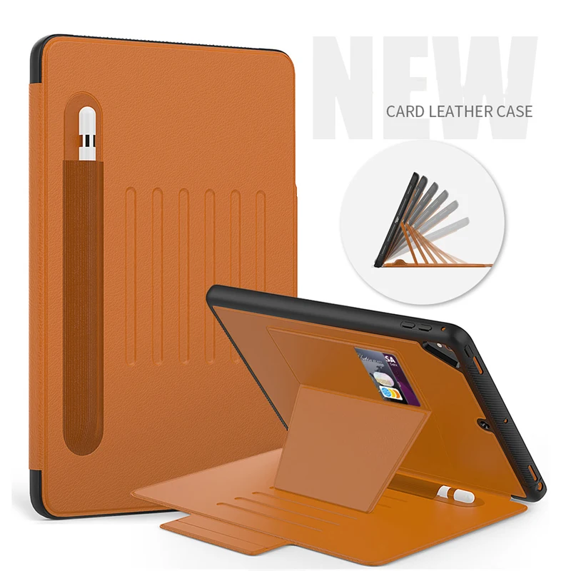 Чехол для планшета iPad 6 го/5 го поколения 9 7 2018/2017 с несколькими углами Фолио