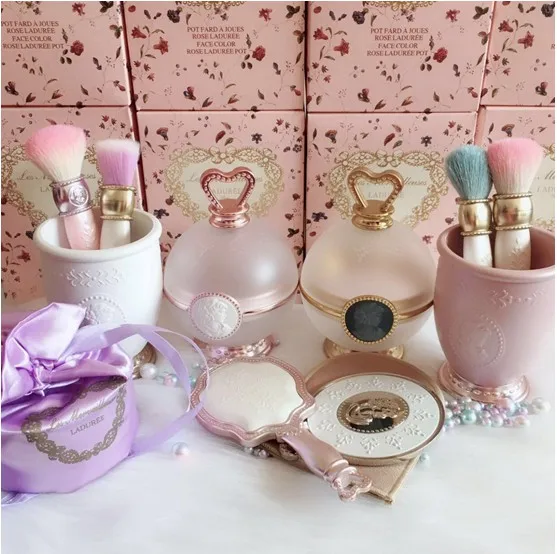 Laduree queens держатель ювелирных изделий матовый роскошный контейнер для хранения косметики коробка для хранения ювелирных изделий Кольцо ожерелье хранение мелких вещей