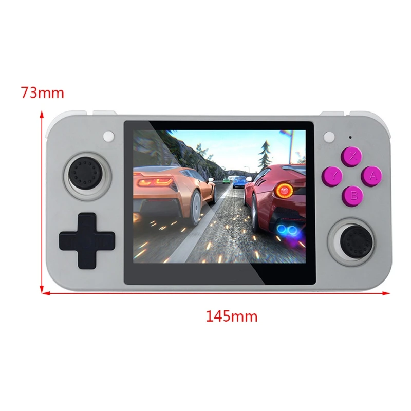 

RG350 Retro Game Console Linux System Handheld Video Game Player with Built-in 2500mAh Battery 2500+ Games 3.5in IPS