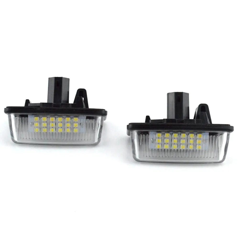 2 шт. автомобиля 12V 18LED Подсветка регистрационного номера SMD для Защитные чехлы
