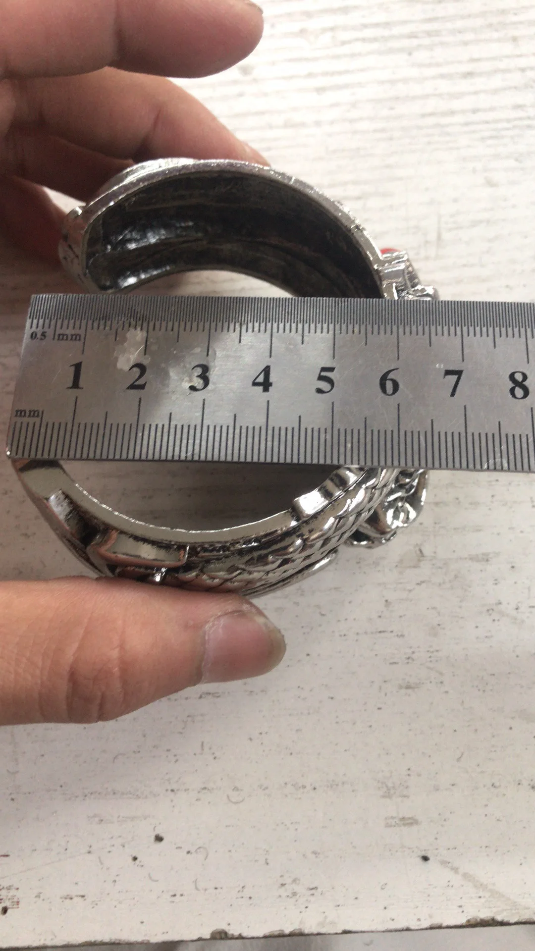 

S925 Silver-plated Men's Bracelet Large Chinese National Dragon-shaped Fashion New Bracelet Men's Mighty Symbol Gift for Men