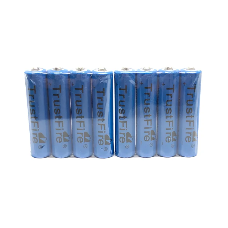 

10pcs/lot TrustFire AAA TR10440 Li-ion Rechargeable Battery 3.7V 10440 600mAh Lithium Batteries For LED Flashlights Torch