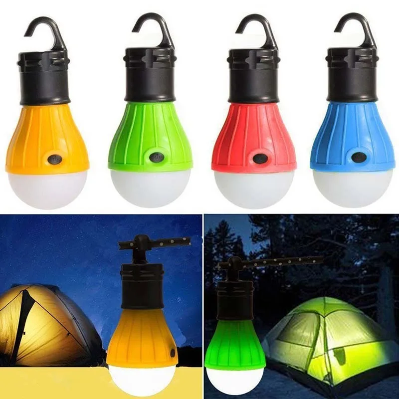 

High power LED Flashlight Camping Lanterns Portable Emergency Light with Hook Waterproof Powerful Camping Tent outdoor lighting