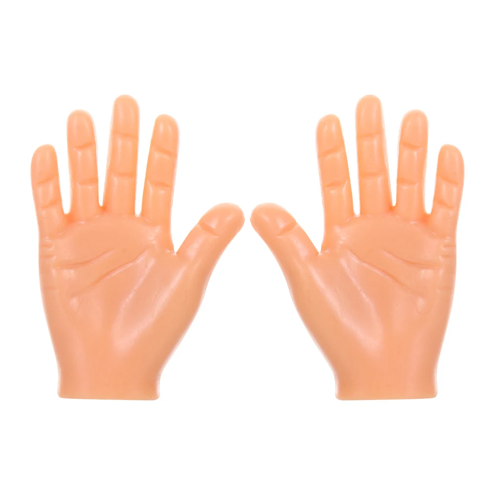 

1pair Cartoon Funny Finger Hands And Finger Feet Set Creative Finger Toys Of Toys Around The Small Hand Model Cat Finger Toys