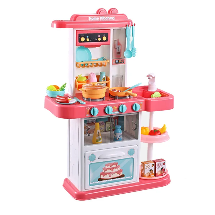 888-15 no retail box Ролевые кухонные игрушки Cozinha infan классический имитировать шеф-повара свет кухонные наборы готовка забавная игра девочка подарок игрушки для девочек миниатюрная еда - Цвет: 888-15 no retail box