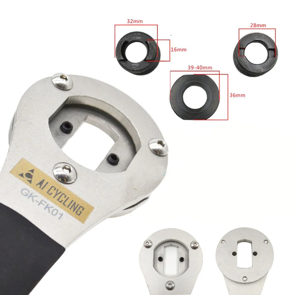 

Bike Lock Ring Remover Multifunctional Bottom Bracket Repair Spanner Wrench Tool Bicycle Repair Tool High Quality