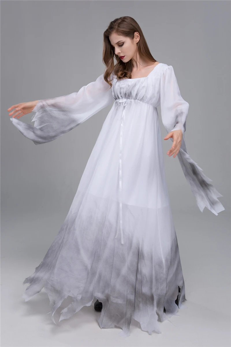 

Cosplay Halloween Apparel Terror Female Ghost Dress Ghost Bride Costumes Adult COS Clothing Suit Christmas Party Gift