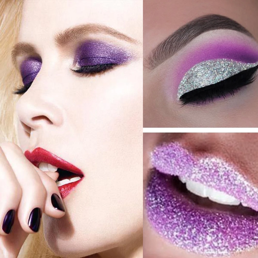 Пигменты фиолетового жемчужного порошка минеральная пудра Мика порошковая