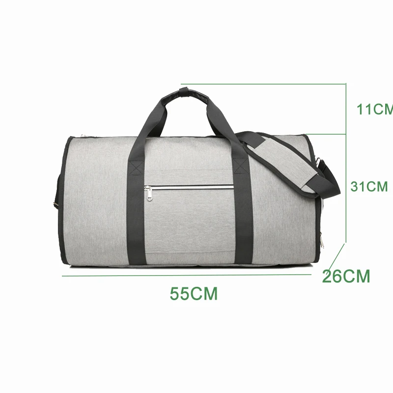 Мужская Дорожная сумка тоут для занятий фитнесом из водонепроницаемого нейлона