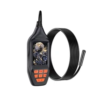 3 lcd screen 8mm endoscope camera ip67 waterproof industrial pipe inspection borescope 8led photo video bend shaped hard wire