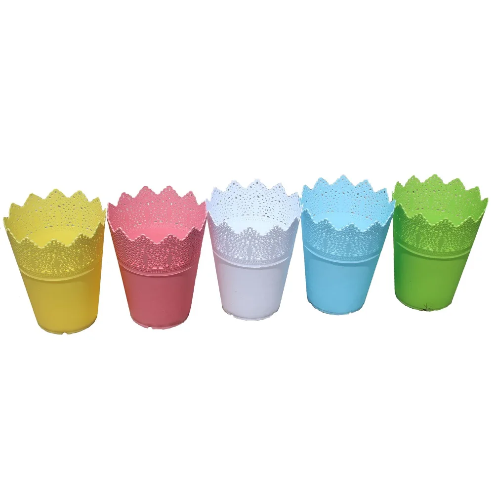 1 шт. Корона цветочный горшок Противоударная заданяя Европейская стильная