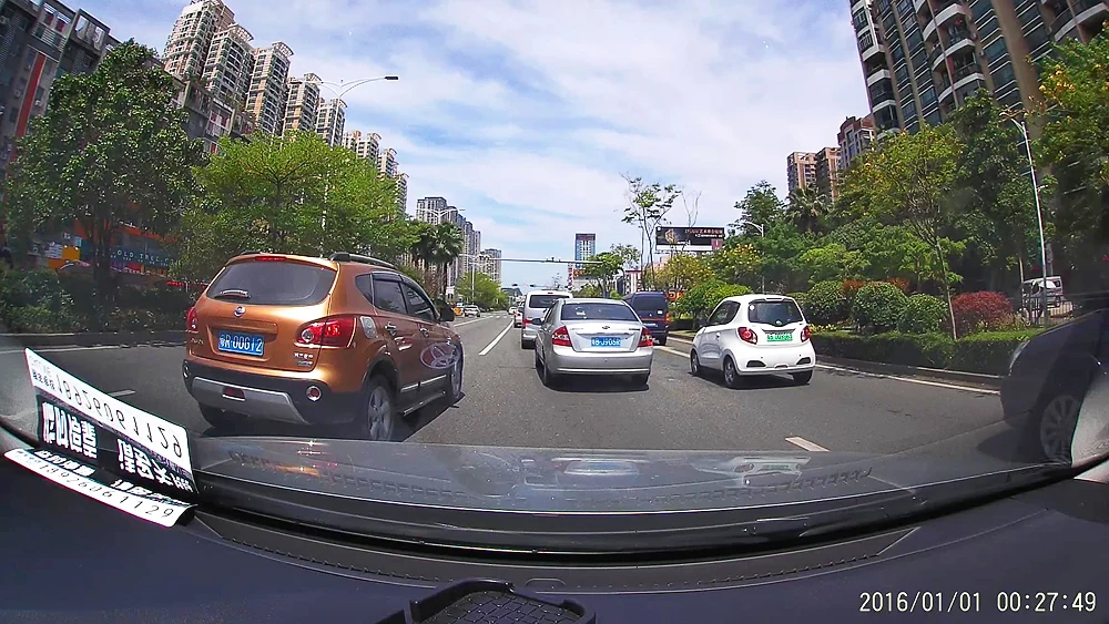 SINOSMART Novatek 96658 Универсальный Wifi DVR для Volkswagen/Honda/Mazda/Mitsubishi/Opel/hyundai/Kia приложение управления SONY IMX323