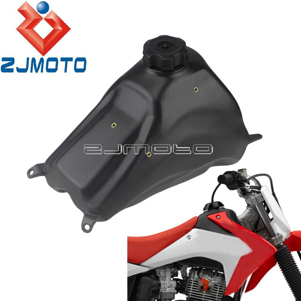 Motorcycle Fuel Oil Tank For Honda CRF 230 CRF230F 2015-2019 Dirt Bike Motocross Gas Tank Black Dirt Bike Oil Tank With Tank Cap