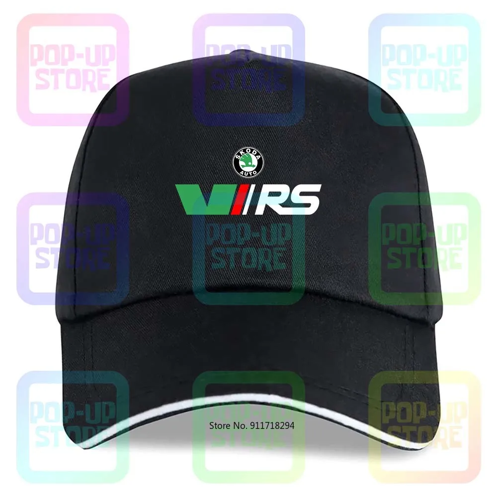 Skoda OCTAVIA III Rs Vrs Автоспорт Graphicorrally Wrc гоночная хлопок грузовик кепки для водителей