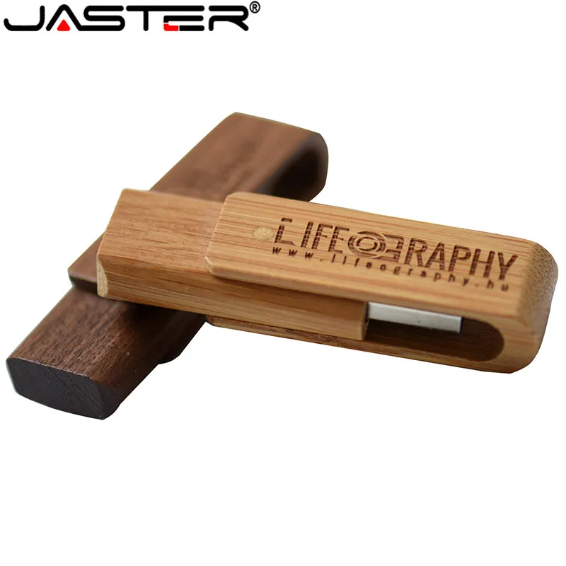 JASTER Горячая USB2.0 дерево вращения флэш-накопитель USB 4 ГБ 8 ГБ 16 ГБ 32 ГБ 64 ГБ флеш-накопитель Свадебная памятная U диск