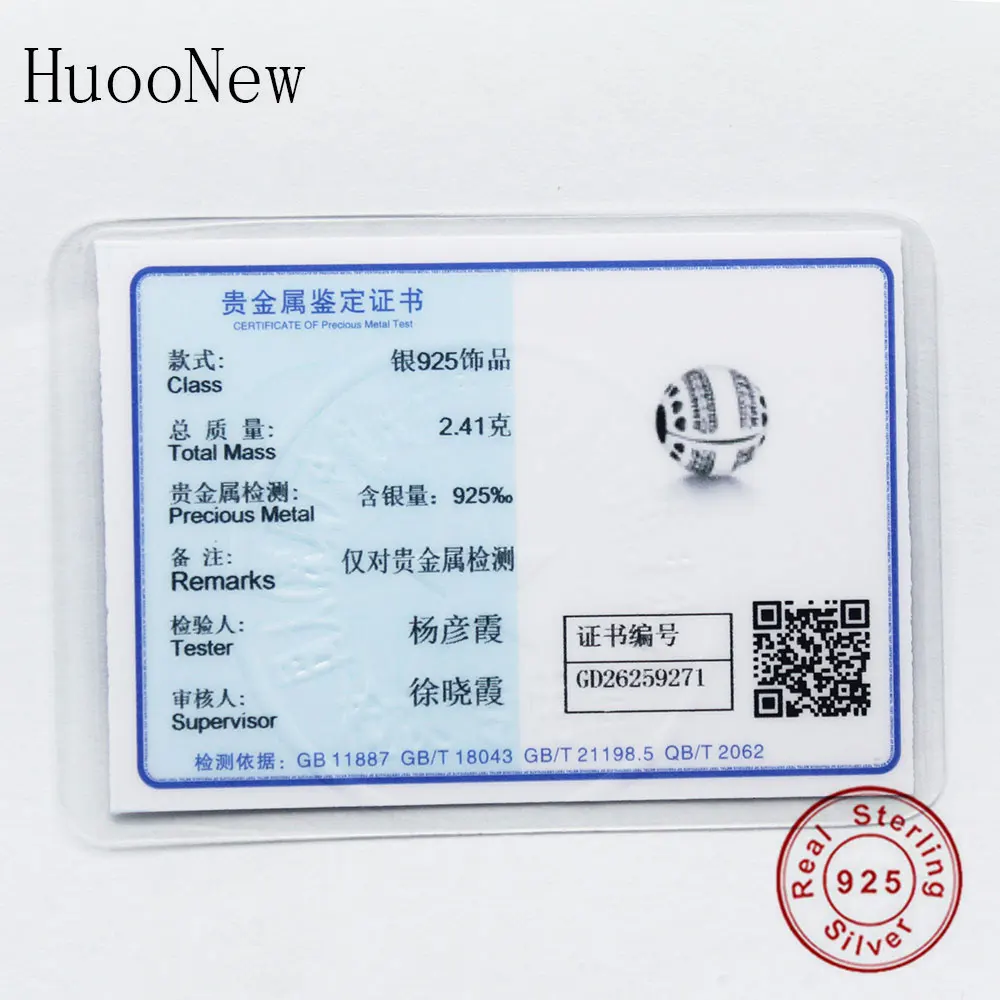 Браслет из стерлингового серебра 925 пробы с прозрачным цирконием в форме сердца и