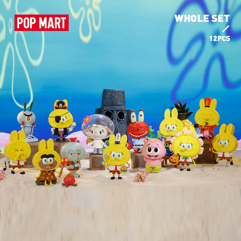 

POP MART Whole Box New LABUBU The Monsters Series Collection Doll Cute Action Kawaii animal toy figures free shipping