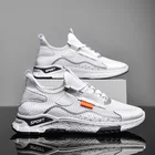 Кроссовки легкие сетчатые для мужчин и женщин, повседневная спортивная обувь для бега, плоская подошва, лето 2021