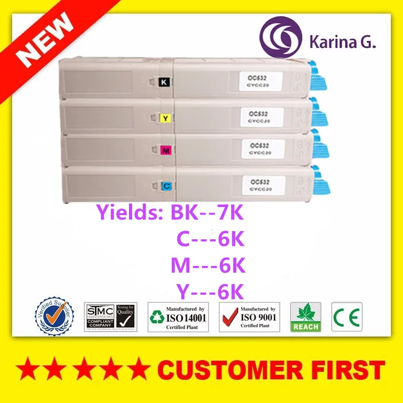

Remanufactured Toner Cartridge suit for Okidata Okidata C532dn C542dn MC573dn MC563dn printer etc.