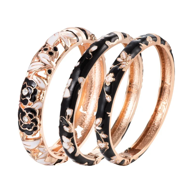 Stylish Style Vintage High Quality Brilliant Bangle Set Beautiful Jewelry Chic Accessories | Украшения и аксессуары