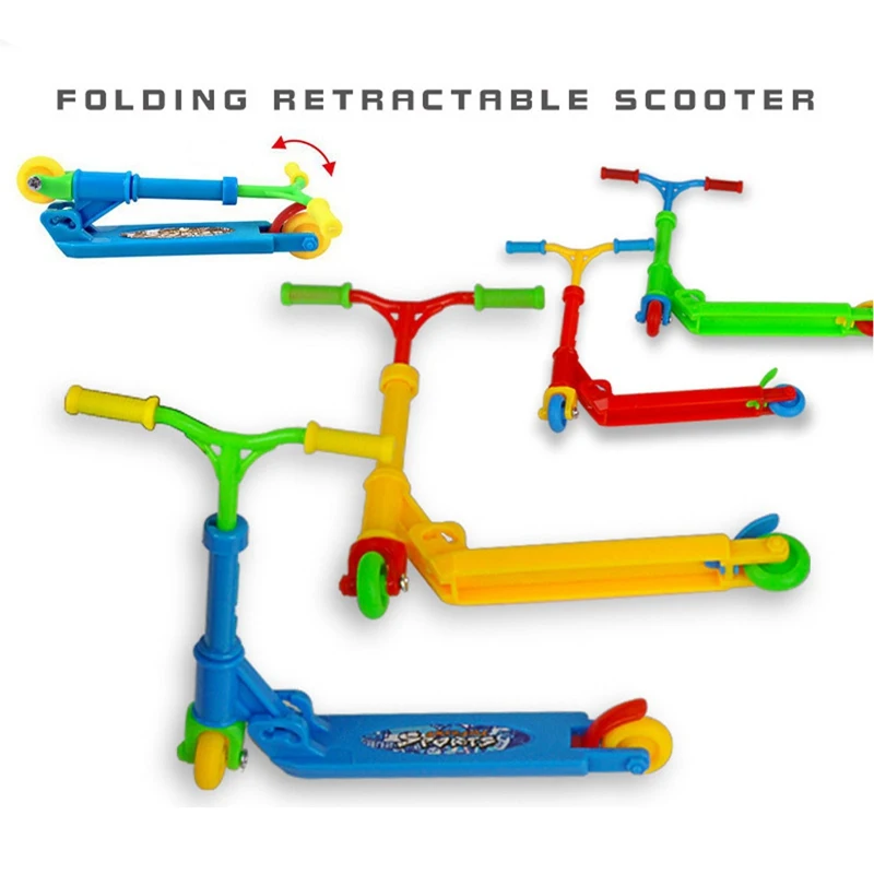 Минимодель скутер для пальца модель со скейтбордом детей детские развивающие