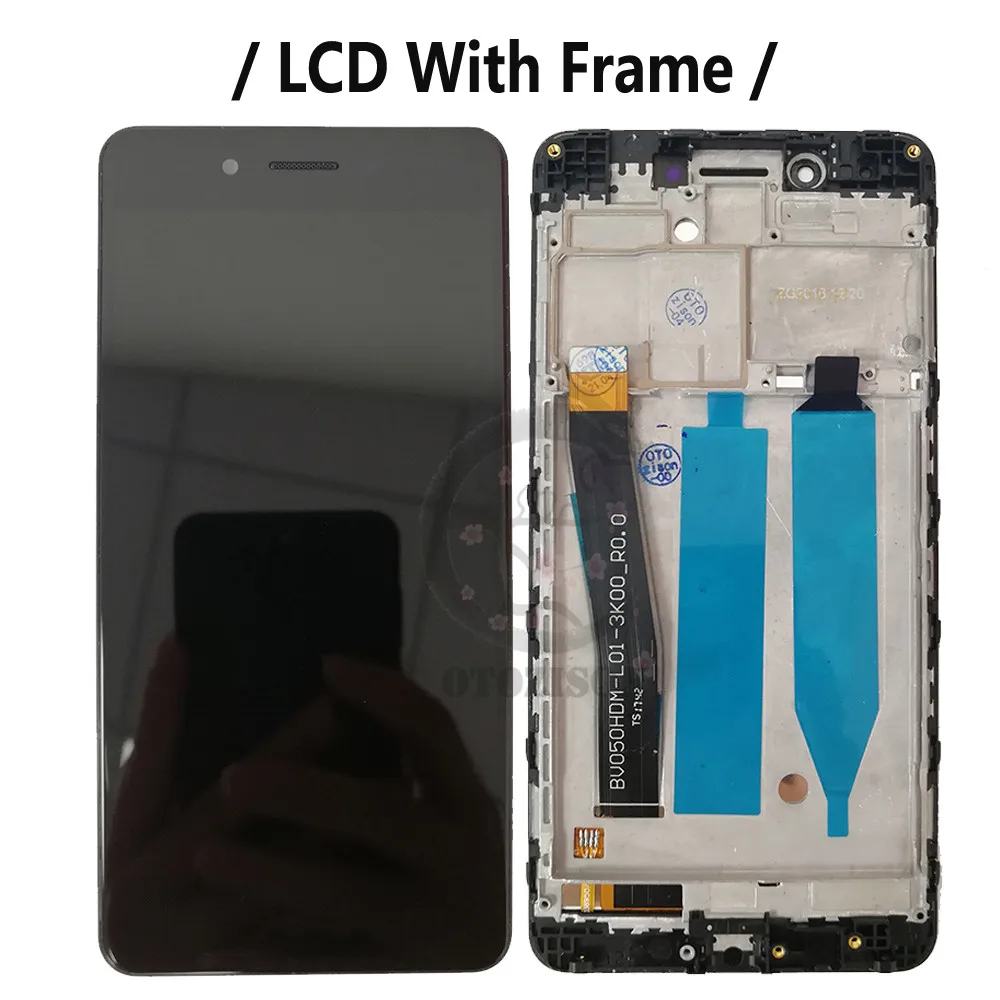 ЖК дисплей с рамкой для Huawei Honor 6C DIG L01 L03 Nova Смарт L21 L21HN enjoy 6S цифровым